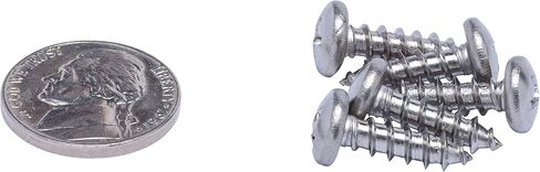 برغي خشب فيليبس برأس من الفولاذ المقاوم للصدأ #10 × 5/8 بوصة، (100 قطعة)، 18-8 (304) براغي من الفولاذ المقاوم للصدأ بواسطة قطارة بولت، براغي SSD in Kuwait