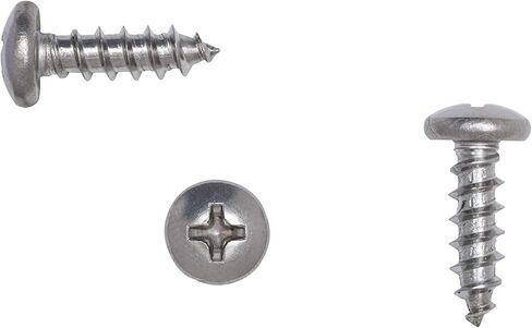 برغي خشب فيليبس برأس من الفولاذ المقاوم للصدأ #10 × 5/8 بوصة، (100 قطعة)، 18-8 (304) براغي من الفولاذ المقاوم للصدأ بواسطة قطارة بولت، براغي SSD in Kuwait