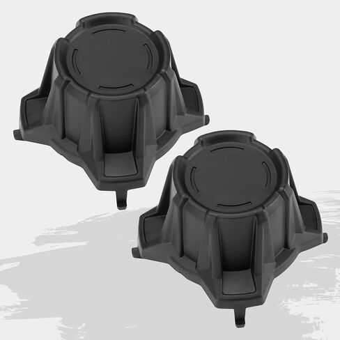 أغطية محور العجلة المركزية X3، أغطية غطاء حافة مركز العجلة المتينة من HAKA لملحقات Can Am Maverick X3 Turbo R 2017-2021، استبدل OEM # 705401841، أسود، قطعتان in Saudi Arabia