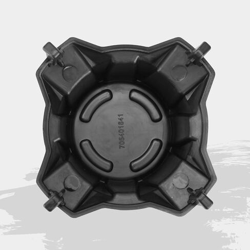 أغطية محور العجلة المركزية X3، أغطية غطاء حافة مركز العجلة المتينة من HAKA لملحقات Can Am Maverick X3 Turbo R 2017-2021، استبدل OEM # 705401841، أسود، قطعتان in Saudi Arabia