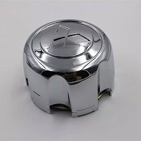 مجموعة Autocaps Gosweet 4X من أربع قطع من أغطية محور العجلة المركزية من الكروم لـ 1992-2002 Mitsubishi Montero Sport MB816581 مع مشبك الاحتفاظ لمونتيرو باجيرو سبورت الولايات المتحدة الشحن السريع in Saudi Arabia