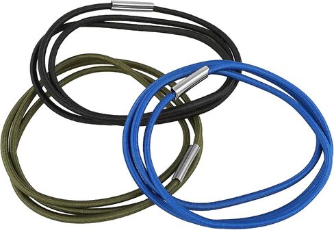 Trash Can Rubber Bands Set, 3 PCS Trash Can Bands Trash Rubber Bands Fits 13 to 30 Gallon Garbage Cans, Durable Rubber Bands Elastic Bands for Home Office School (Black) in Saudi Arabia