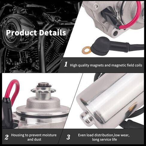 محرك بداية لمعظم الدراجات الترابية الصينية 50cc 70cc 90cc 110cc 125cc Go Karts ATVs Pit Bike Dune Buggy Sandrail Quad 4 Wheelers SSR Roketa Taotao Coolster Jonway SunL in Kuwait