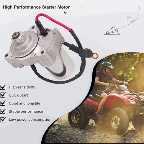 محرك بداية لمعظم الدراجات الترابية الصينية 50cc 70cc 90cc 110cc 125cc Go Karts ATVs Pit Bike Dune Buggy Sandrail Quad 4 Wheelers SSR Roketa Taotao Coolster Jonway SunL in Kuwait