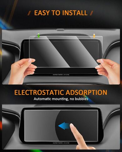 CDEFG for Hyundai Santa Fe Accessories 2023 2022 2021 Screen Protector (SEL/XRT/Limited/Calligraphy) TouchScreen, Navigation Radio Infotainment Display Cover (10.25 Inch Tempered Glass) in Saudi Arabia