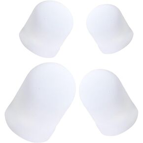 4pcs Silicone Round Flashlight Diffuser Cap for Camping and Emergency Situations, White Soft Light Diffusion Cover Anti Glare Feature and Efficient Lighting in Kuwait