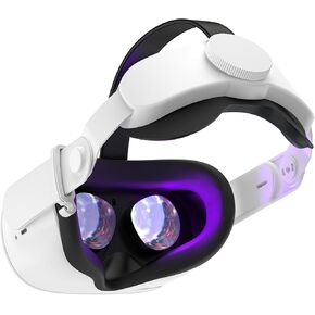 SUPERUS Head Strap for Meta Quest 2 VR - Elite Strap Replacement with Adjustable Hinge - Enhanced Comfort, Reduces Head Pressure - VR Accessories for Quest 2 in Saudi Arabia