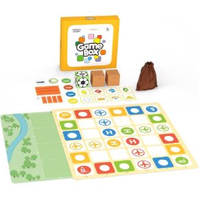 Game Box, 5 Programming Board Games for Coding Set Kids 4-10 | Educational STEM Add-On with 5 Board Games & Rich Learning Materials, Works with Coding Set & Pro Set, Ages 4-10 in Saudi Arabia