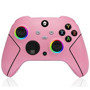 SZDILONG Wireless 2.4GHz Controller for Xbox, Xbox One Series X|S,Steam,PC | 1000mAh Battery,7 Colors RGB Light,Turbo/Programmable,Hall Effect Sticks,Type-C Charge,Dual Vibration,3.5mm Audio Jack,BLACK in Saudi Arabia