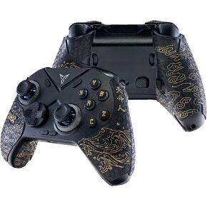 Controller Grips for FLYDIGI Vader 5 PRO, Skin kit,Anti-Skid, Multi-Texture, Sweat Absorption, Pre-Cut Grips Tape (Black, Bronze & Red, Compatible with FLYDIGI Vader 5 PRO) in Saudi Arabia
