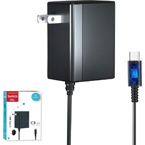 Charger for Nintendo Switch, Switch AC Adapter Work as Original Charger in Saudi Arabia