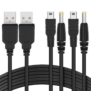 Funturbo PSP Charger Cable, PlayStation Portable Charger PSP Power Cord for Charging Sony PSP 1000 2000 3000 USB Data Cable & Charging Cord 2-in-1 (2 Pack) in Saudi Arabia