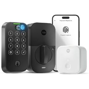 Yale Assure Lock 2 Touch Fingerprint Smart Deadbolt with Wi-Fi, Black Suede in Saudi Arabia