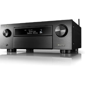 دينون AVR-X1700H جهاز استقبال AV 7.2 قناة - 80 وات / قناة، HEOS مدمج | فيديو HDMI متطور 8K مع eARC، Dolby Atmos، DTS:X، التحكم الصوتي Amazon Alexa in Kuwait