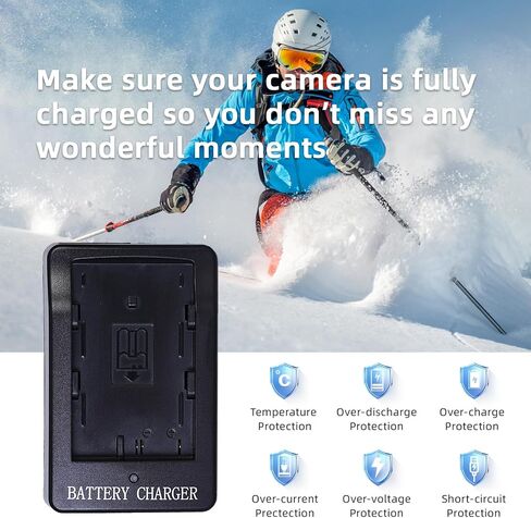 MH-18/MH-18a/MH-19 Camera Battery Charger for EN-EL3/EN-EL3a/EN-EL3e Battery Compatible with Nikon D90 D300 D300s D700 D200 D80 D70 D70s D50 D100 D100LS Camera in Kuwait