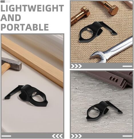 DOITOOL Portable Flashlight Ring Holder and Versatile Compatibility 10 Pcs for Duty Belt with 1-inch Nylon Strap, Lightweight for Firefighter Training Equipment and Camping Nighttime in Kuwait