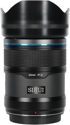 Sirui Sniper 23mm f/1.2 Autofocus Lens (X Mount, Black) | Minimal focus breathing and strictly controlled aberration, 11-aperture blade design creates a soft and beautiful bokeh in Kuwait