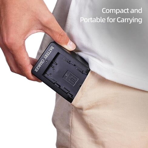 MH‑18a Battery Charger for EN‑EL3 EN‑EL3a EN‑EL3e Battery | Compatible with Nikon D50, D70, D70s, D80, D90, D100, D200, D300, D300s, D700 Camera in Kuwait