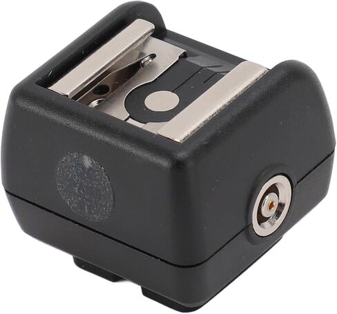 Jiawu Professional Flash Hot Shoe Adapter with PC Port for NikonPentax, Sturdy Connection for Dual Flash Setup, Suitable for Photographers, 1 Piece in Kuwait