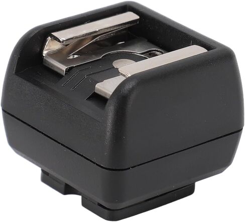 Jiawu Professional Flash Hot Shoe Adapter with PC Port for NikonPentax, Sturdy Connection for Dual Flash Setup, Suitable for Photographers, 1 Piece in Kuwait