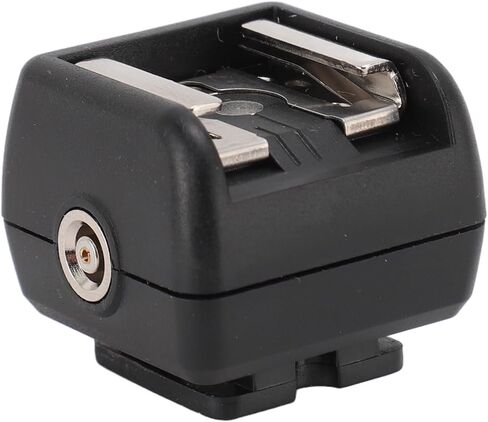 Jiawu Professional Flash Hot Shoe Adapter with PC Port for NikonPentax, Sturdy Connection for Dual Flash Setup, Suitable for Photographers, 1 Piece in Kuwait