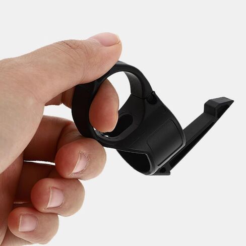 Ipetboom 10 Pcs Nylon Flashlight Ring Holder with 1 Inch Diameter Loop, Reliable and Easy to Use Belt Accessory for Camping and Outdoor Adventures, Compatible with Multiple Flashlight in Kuwait
