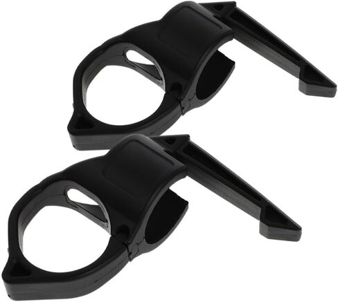 10 Pcs Flashlight Ring Holder for Duty Belts Finger Loop with Inner Secure Attachment for Firefighters Camping Outdoor Use in Kuwait