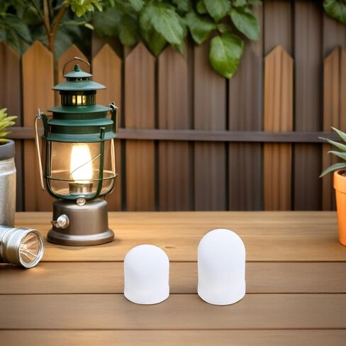 4pcs Silicone Round Flashlight Diffuser Cap for Camping and Emergency Situations, White Soft Light Diffusion Cover Anti Glare Feature and Efficient Lighting in Kuwait