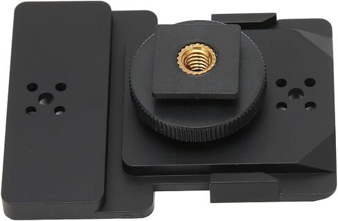 High Strength Hot Shoe Adapter, Perfect for Camera Accessories, Easy to Use for Photographers with EW 100 300 500 G1 G3 G4, Made from LongLasting ABS Material in Kuwait