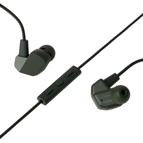 Final VR3000 Gaming Earphones for Immersive Spacious Experience - Open World Adventure, Virtual Reality & Spatial Environments - in-Line Microphone and Controls - Black in Kuwait