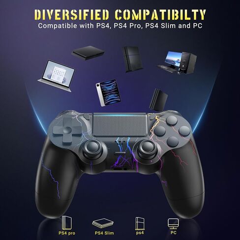 2 Pack for PS4 Controller,Wireless Controller for PS4/Pro/Slim/PC in Saudi Arabia