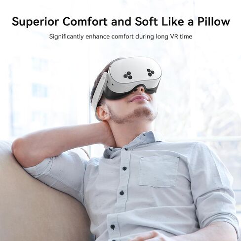 AMVR Q3SFC1 Facial Interface Pad for Quest 3S, PU & Ice Silk, Not Fit Q3 in Saudi Arabia