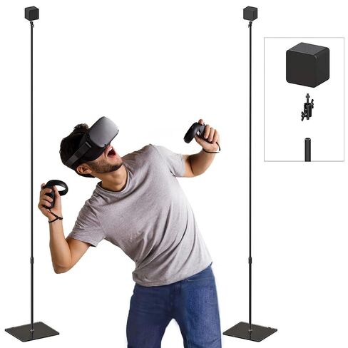 Skywin VR Tripod Stand for HTC Vive Base Station - 1 Adjustable Stand | Stable Tracking, Compatible with HTC Vive, Sensor Stand & Base Station Mount for Vive Sensors or Oculus Rift Constellation in Kuwait