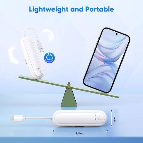 Kinwin Battery Pack for Meta Quest 3/3S/2, 20000mWh VR Battery-2 Packs | PD18W Fast Charging Power Bank for Oculus Quest 3S/3, Extra 2-4H Playtime, VR headset accessory, Lightweight&Portable Charger in Saudi Arabia