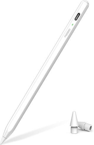 Metapen Pencil Air8 for Apple iPad 2018-2026, 10 Min Faster Charge, Palm Rejection Stylus Pen for iPad a16/11/10/9/8/7/6th Gen, Pro 12.9/11/13-inch M4/M5, Air 3/4/5/M2/M3/M4, Mini 5/6th in Saudi Arabia
