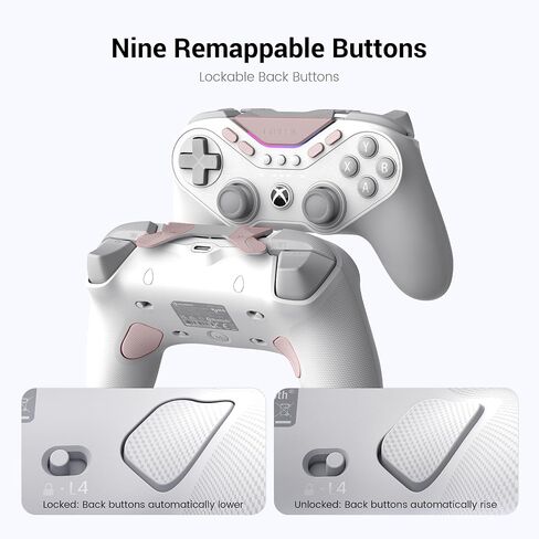 GameSir Tarantula Pro Wired Controller for Xbox/PC/Steam | 1000Hz Polling Rate on PC, TMR Sticks, Hall Effect Analog/Micro Switch, 9 Remappable Programmable Buttons, 3.5mm audio in Saudi Arabia