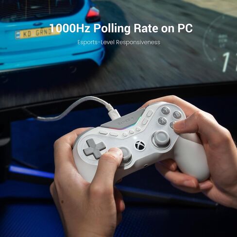 GameSir Tarantula Pro Wired Controller for Xbox/PC/Steam | 1000Hz Polling Rate on PC, TMR Sticks, Hall Effect Analog/Micro Switch, 9 Remappable Programmable Buttons, 3.5mm audio in Saudi Arabia