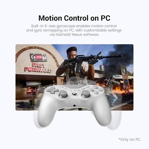 GameSir Tarantula Pro Wired Controller for Xbox/PC/Steam | 1000Hz Polling Rate on PC, TMR Sticks, Hall Effect Analog/Micro Switch, 9 Remappable Programmable Buttons, 3.5mm audio in Saudi Arabia