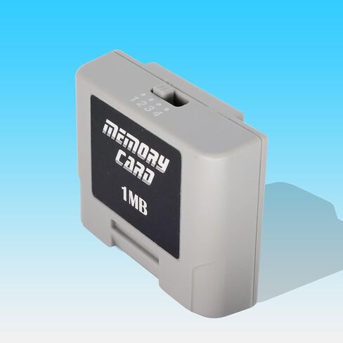1MB Memory Pak, for N64 Memory Card, Storage Expansion Card, Compatible with Nintendo N64 Controller in Saudi Arabia