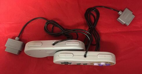 W4W Remote Control Compatible with Super Nintendo SNES - 7 Pin Connector - Pack of Two Controllers (2 Pack) in Saudi Arabia