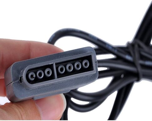 W4W Remote Control Compatible with Super Nintendo SNES - 7 Pin Connector - Pack of Two Controllers (2 Pack) in Saudi Arabia