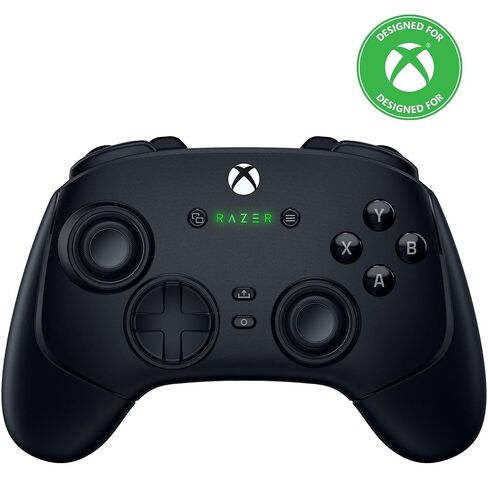 Razer Wolverine V3 Pro Wireless Gaming Controller: Licensed for Xbox Series X|S, Xbox One, Windows PC - 6 Remappable Buttons - Fast Triggers - Customizable Thumbsticks - Wired Tournament Mode - Black | Xbox Series X & S Licensed, Windows PC, 6 Remappable  in Kuwait