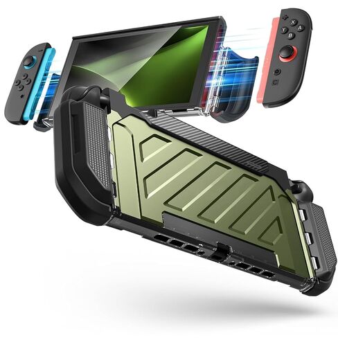 SUPCASE for Nintendo Switch 2 Case 2025, Joy Con Remove Friendly, Black | Military-Grade Protection, Ergonomic Grip, Dockable Integrated Protective Cover Accessories for Switch 2, Unicorn Beetle Pro in Kuwait