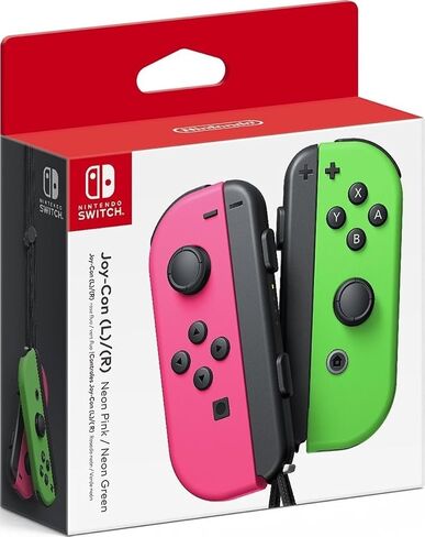 Nintendo Joy-Con (L/R) - Neon Red/Neon Blue in Kuwait