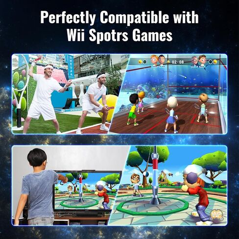 Gamrombo 4 Pack Motion Plus Wii Controller, Compatible with Wii/Wii U with Silicone Case and Wrist Strap (White, Black, Pink, Blue) in Saudi Arabia