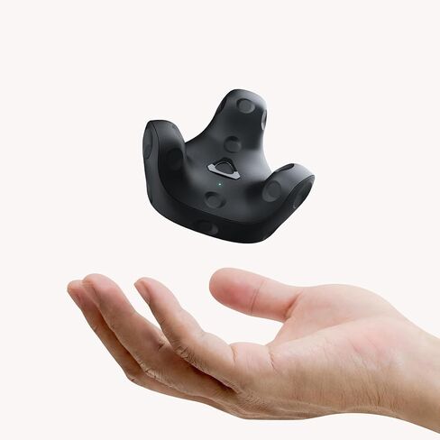 HTC VIVE Tracker (3.0) – Full-Body Tracking for SteamVR, VRChat, Motion Capture | VIVE Tracker 3.0 with USB-C and Dongle Cradle for body tracking, film production and sports simulation in Saudi Arabia