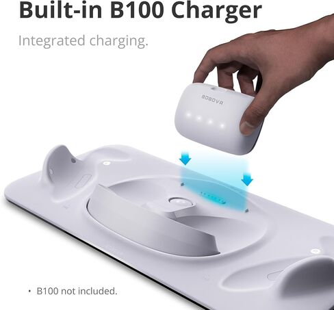 BOBOVR D3 Charging Dock, Wireless Charging for Controller, B100 Fast Charging,Compatible with Quest 3 in Saudi Arabia