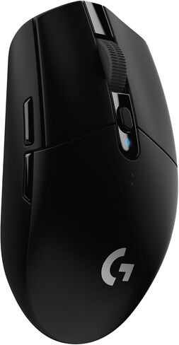 Logitech G305 Lightspeed Wireless Gaming Mouse - Black | HERO sensor, 12,000 DPI, Six programmable buttons, 250-hour battery, On-board memory in Saudi Arabia