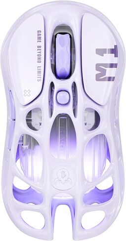 GravaStar Mercury M1 Pro Gaming Mouse, 78g Lightweight Magnesium Alloy, 26,000 DPI, PAW3395DM Sensor, 5 Programmable Buttons, Support Wired/2.4GHz/BT, Up to 200 Hours Battery Life in Saudi Arabia