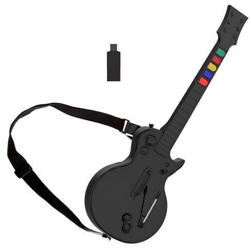 NBCP PC Guitar Hero Wireless Legends Rock Dongle Bundle for PS3/Computer Windows, Compatible with Guitar Hero, Rock Band, Clone Hero & Fortnite Festival in Saudi Arabia